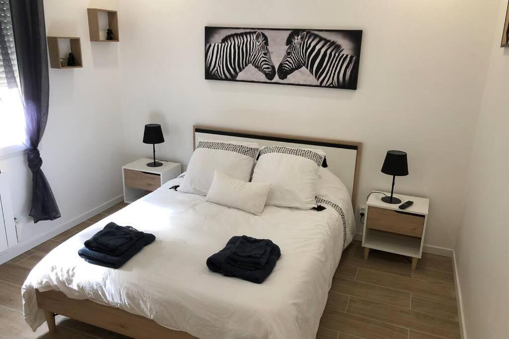 Agreable Maison Entre Bordeaux Et Le Bassin Saint-Jean-d'Illac Zewnętrze zdjęcie