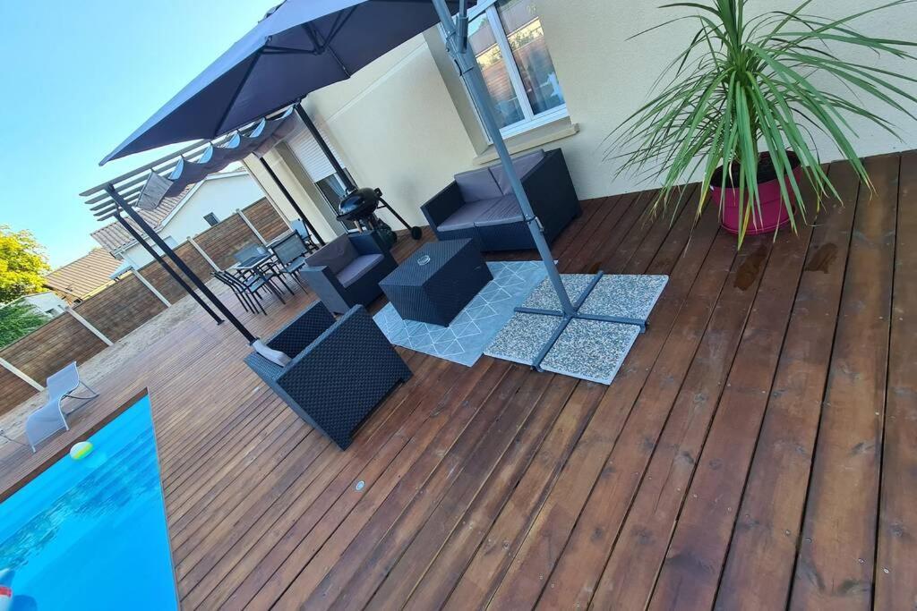 Agreable Maison Entre Bordeaux Et Le Bassin Saint-Jean-d'Illac Zewnętrze zdjęcie